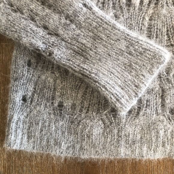 Moda International Sweater Womens Size L Long Sleeve Pullover Open Knit Boxy - Picture 5 of 10